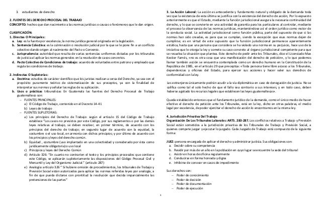 Derecho procesal laboral guatemalteco
