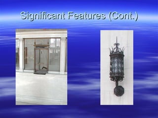 Significant Features (Cont.) 