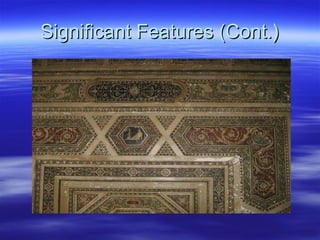 Significant Features (Cont.) 