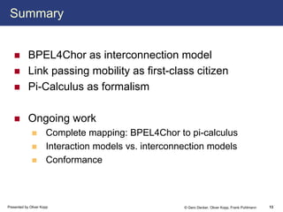 Service Referrals in BPEL-based Choreographies