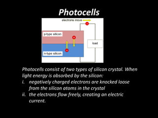 Introduction To Photocells | PPTX