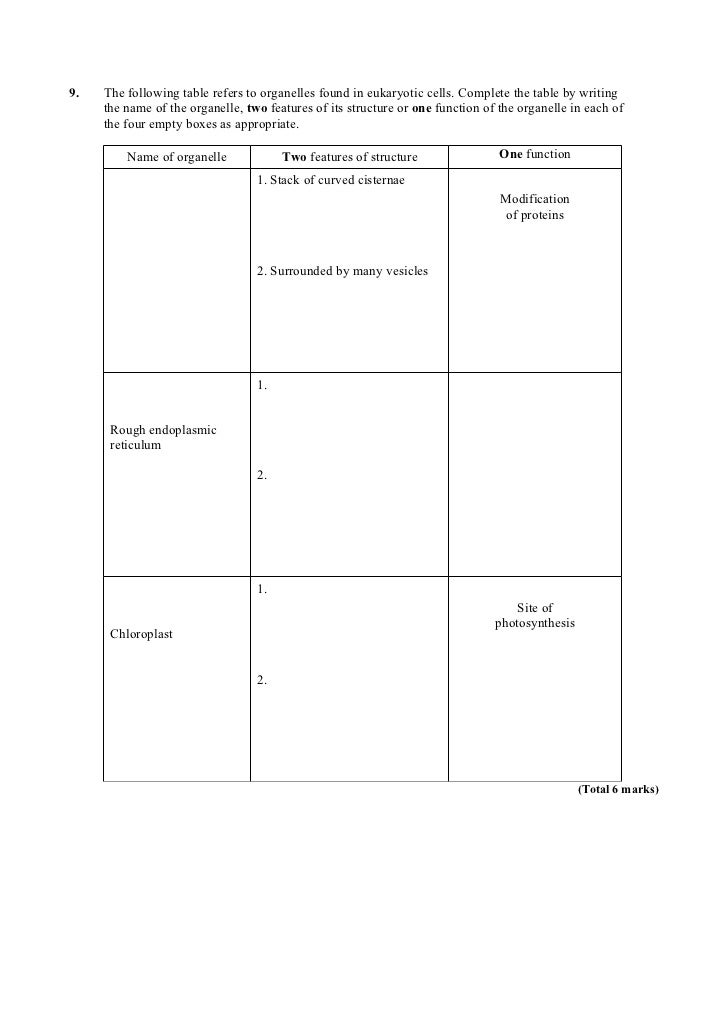 Name the parts of the chloroplast labelled a and b
