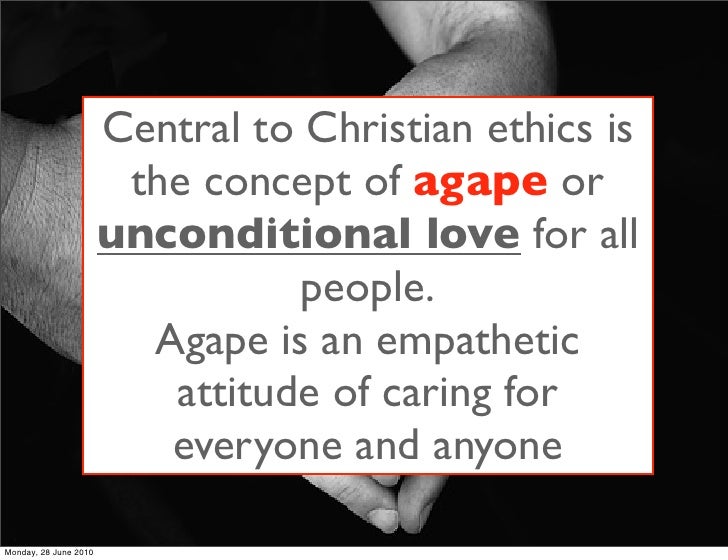 Yr 12 christian intro ethics