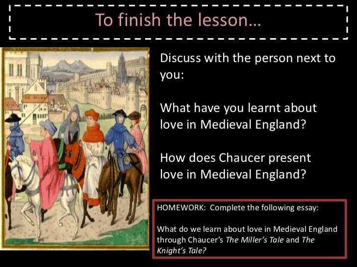 the triangulation of love in the knights tale 2 essay The knight's tale and the miller's tale parallel in the plot of each story, for instance, a courtly love triangle in the romance is followed by an earthier threesome in the fabliau and lordly theseus as patriarch is replaced by silly john the carpenter (benson, 138). the triangulation of love in the knights tale 2 essay The knight's tale and the miller's tale parallel in the plot of each story, for instance, a courtly love triangle in the romance is followed by an earthier threesome in the fabliau and lordly theseus as patriarch is replaced by silly john the carpenter (benson, 138).