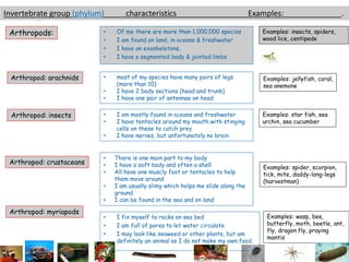 Key Activities Slide Example classification for grade 6 students or upper | PDF