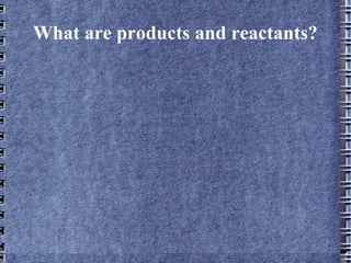 Chemical Change  ? Definition of a CHEMICAL CHANGE A chemical change occurs when a new substance is formed.  Another word for Chemical Change is CHEMICAL REACTION. Example of a CHEMICAL REACTION? Cooking a cake 