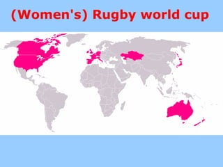 (Women's) Rugby world cup 