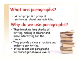 Yr8 t2 literacy less 5 paragraphs | PPT