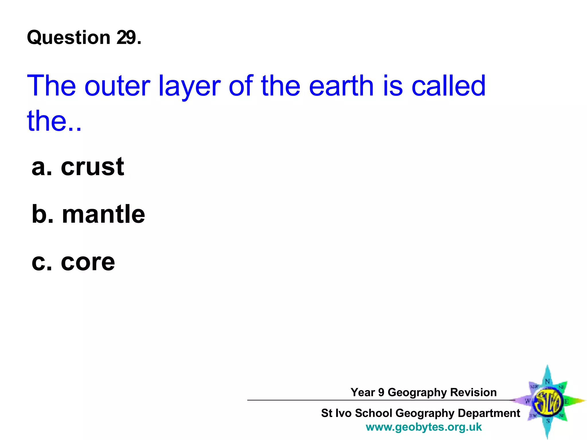 Yr9 Revision Powerpoint | PPT