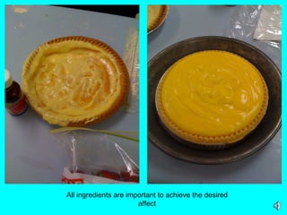 All ingredients are important to achieve the desired affect 