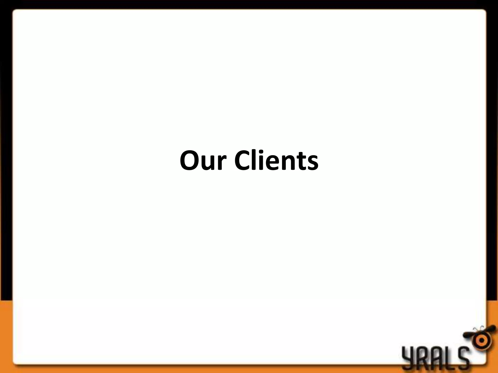 Our Clients
 