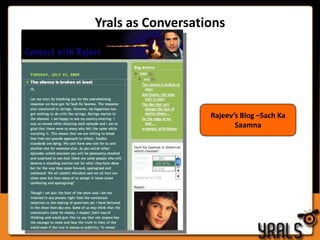 Yrals as ConversationsFarah Khan’s Blog –Tere Mere Beach Mein 