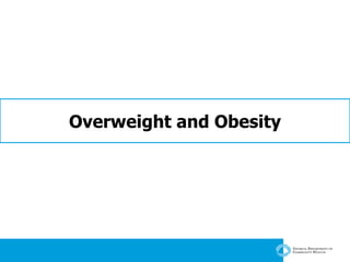 Overweight and Obesity 