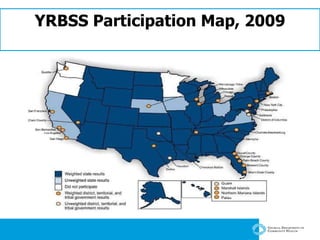 YRBSS Participation Map, 2009 