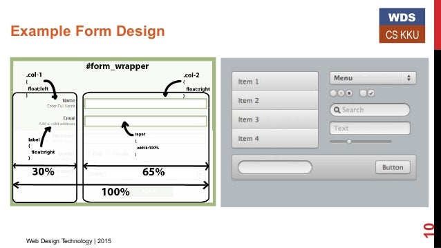 Tables and forms with HTML, CSS