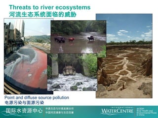 Threats to river ecosystems
  河流生态系统面临的威胁




Point and diffuse source pollution
电源污染与面源污染
 