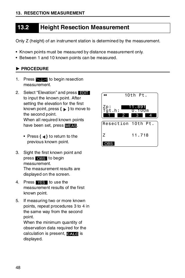 Sokkia Setx10 Instruction Manual