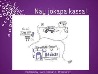 Redesan Oy - www.redesan.ﬁ - @redesanoy
Näy jokapaikassa!
 