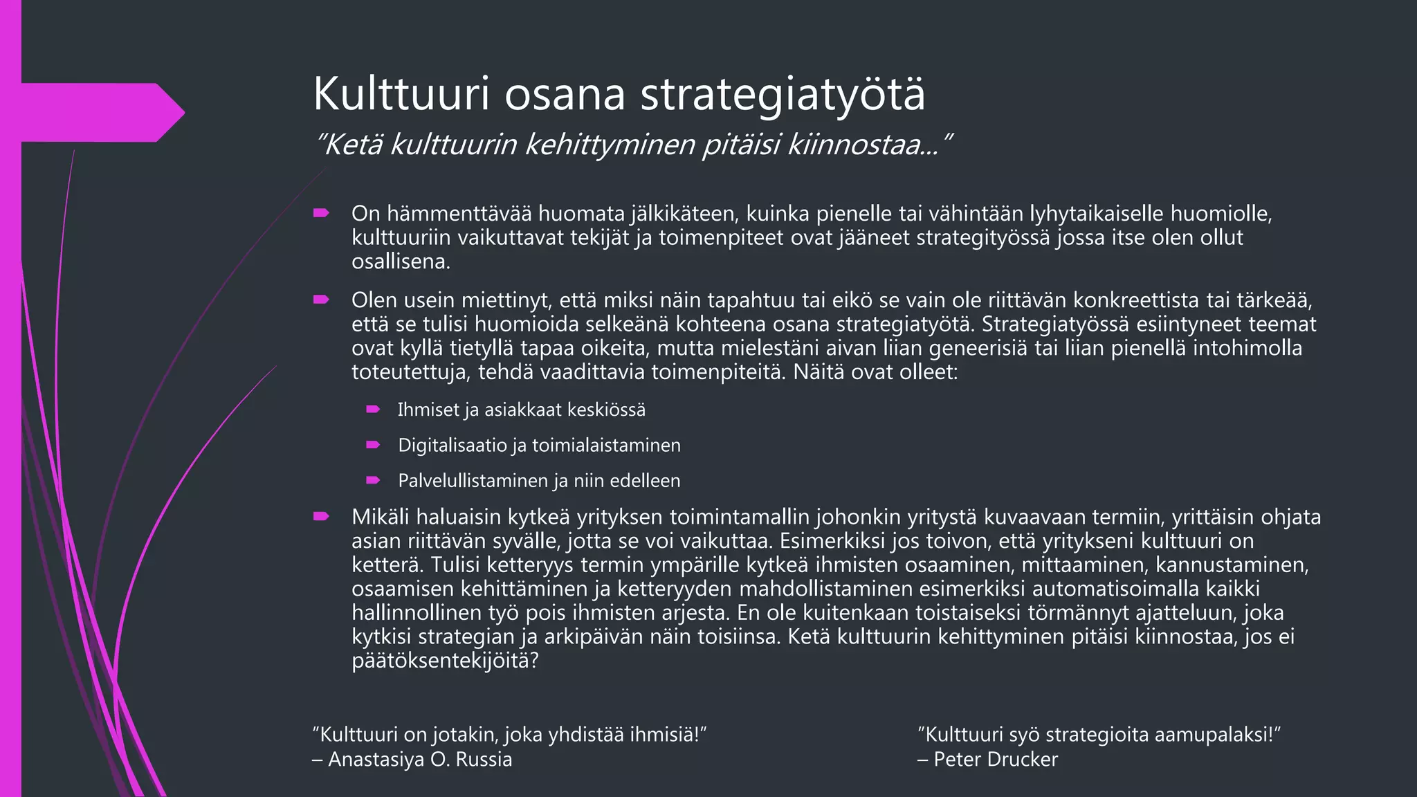 Yrityksen kulttuuri ja identiteetti | PPTX
