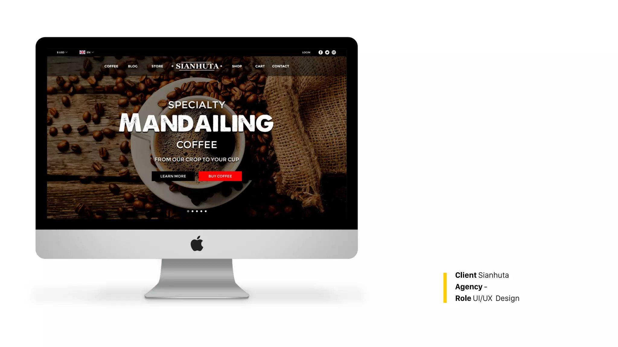 Client Sianhuta
Agency -
Role UI/UX Design
 