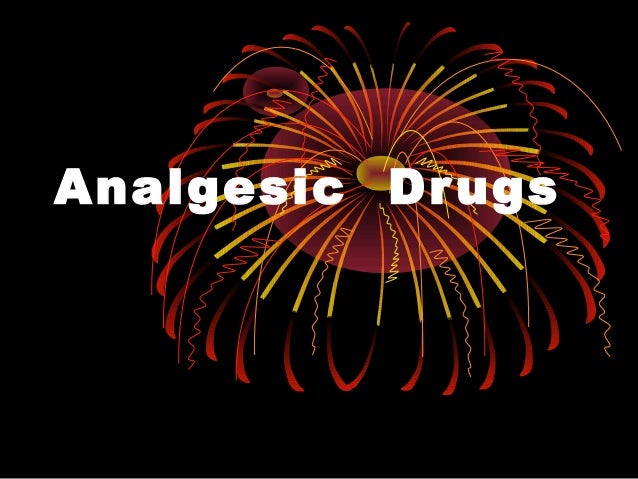 Analgesic drugs