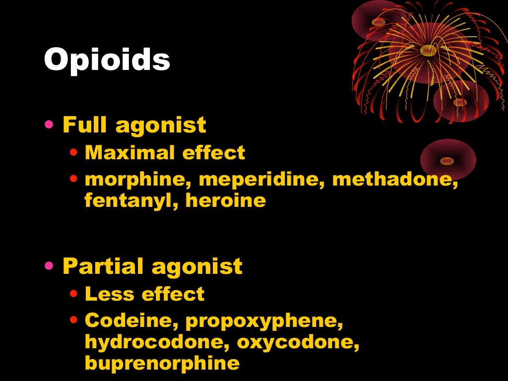 Analgesic drugs