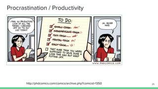 #PhDLife: Different Strokes for Different Folks 