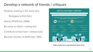 #PhDLife: Different Strokes for Different Folks 
