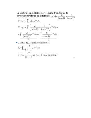Transformada de Fourier