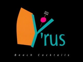 Y'rus beach cocktails bikini collection