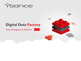 Digital Data Factory
Data Management Platform V1.1
 