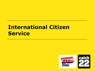International Citizen
Service
 