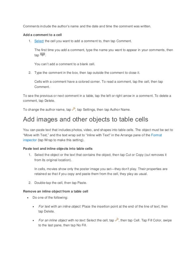 Pages Guide For Ipad