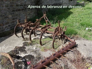 Aperos de labranza en desusoAperos de labranza en desuso
 