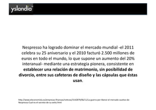 El secreto by Nespresso