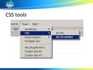 CSS tools 