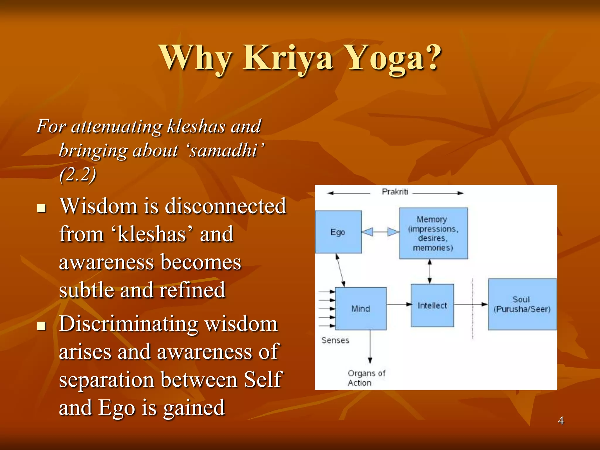 Klesha and Karma in Yoga Sutras of Patanjali