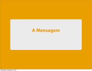 A Mensagem




Wednesday, September 5, 2012
 