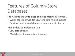 Write Optimization of Column-Store Databases in Out-of-Core Environment