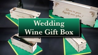 You are invited to...Retirement
Celebration
Wine Gift Box
Wedding
Wine Gift Box
 