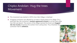 Apko Movement Forest and Wildlife | PPTX