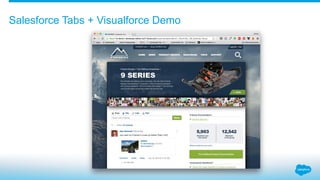 Salesforce Tabs + Visualforce Demo
 