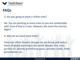 Plant A Million Tree | YTDS.org