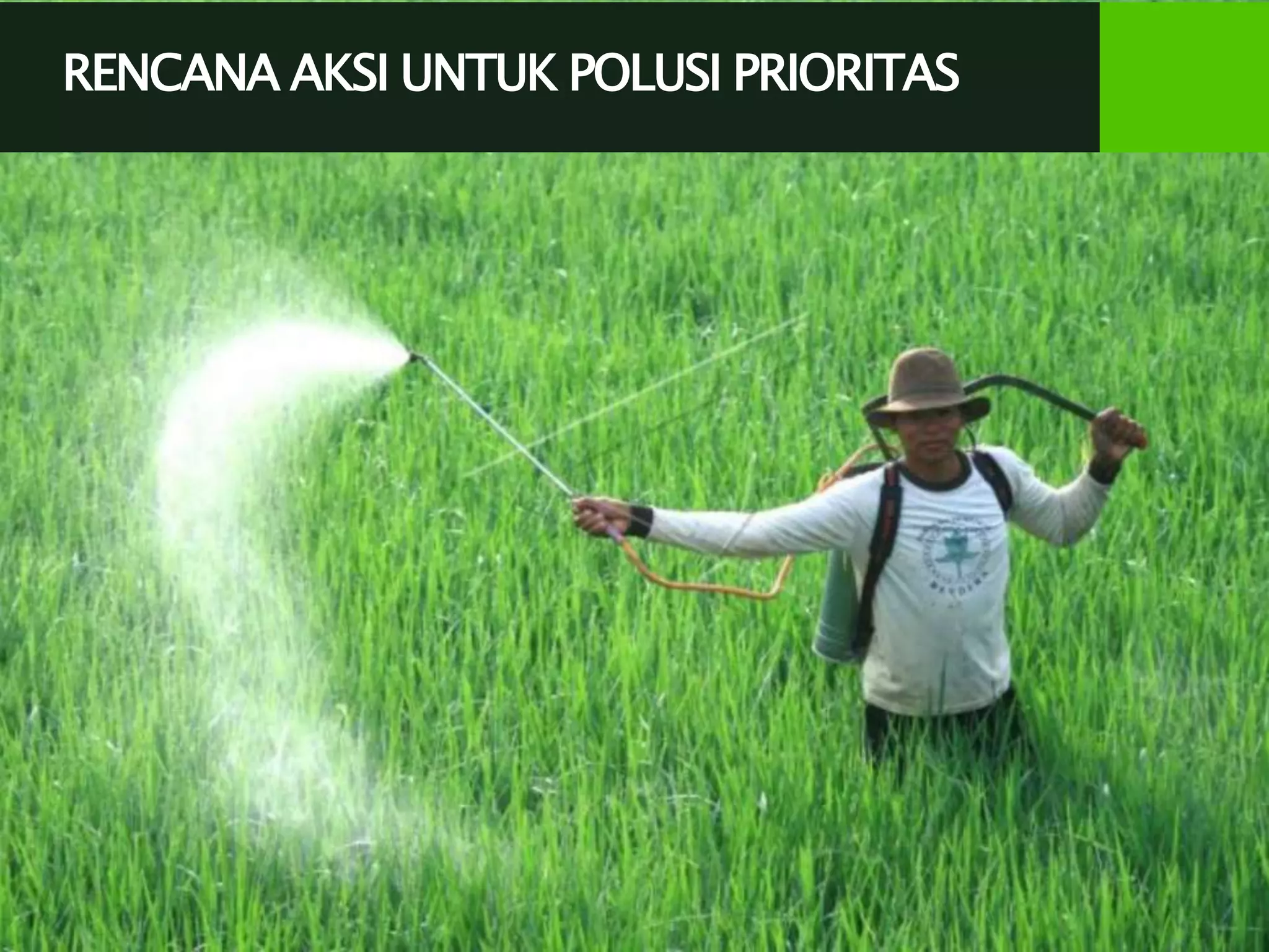 RENCANA AKSI UNTUK POLUSI PRIORITAS
 
