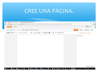 CREE UNA PÁGINA.