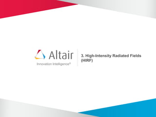 Innovation Intelligence®
3. High-Intensity Radiated Fields
(HIRF)
 