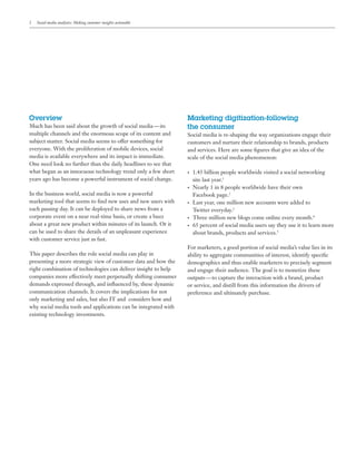 Social Media Analytics | PDF
