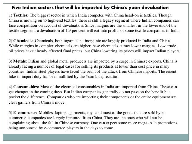effects of devaluation of yuan for chinese China annual gdp growth rate (source: tradingeconomicscom) in recent years, especially since 2015, the markets, in general, started paying more attention to chinese data and the yuan's exchange rate. effects of devaluation of yuan for chinese China annual gdp growth rate (source: tradingeconomicscom) in recent years, especially since 2015, the markets, in general, started paying more attention to chinese data and the yuan's exchange rate.