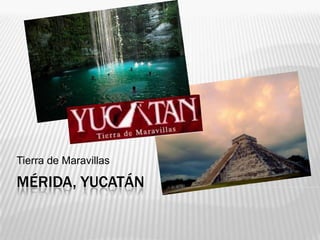 Mérida, Yucatán  Tierra de Maravillas  