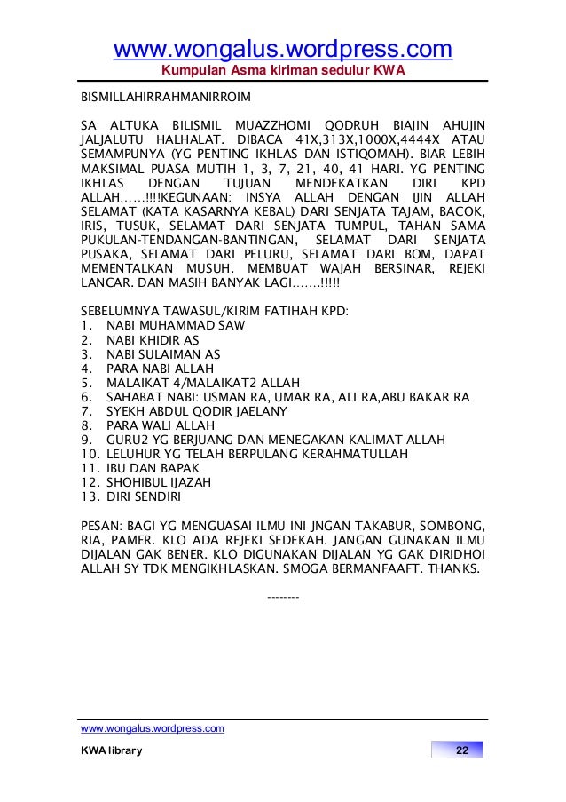 E book-kwa-kumpulan-asma-jilid-i